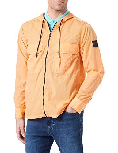 BOSS Men's Laphood Shirt, Light/Pastel Orange833, M von BOSS