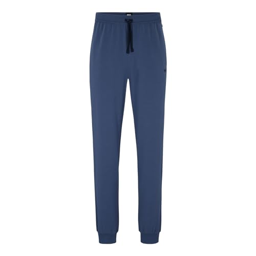 BOSS Herren Jogginghose Freizeithose Homewear Loungewear Mix & Match Pants, Farbe:Blau, Größe:2XL, Artikel:-475 Open Blue von BOSS