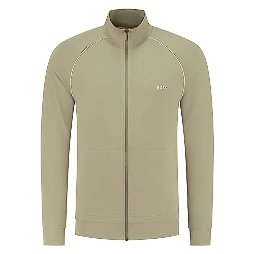 BOSS Men's Mix&Match Z Loungewear-Jacket, Light/Pastel Green336, S von BOSS