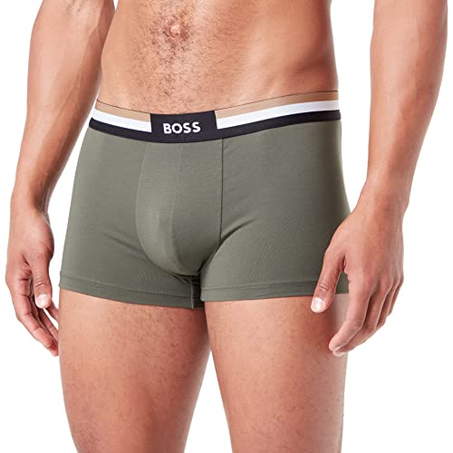 BOSS Men's Motion Trunk, Dark Green306, XL von BOSS