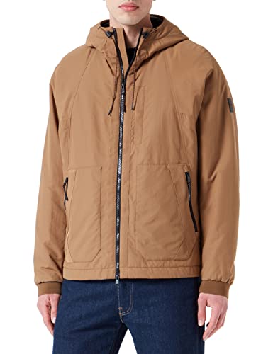 BOSS Men's Oberto Outerwear-Jacket, Open Beige280, 46 von BOSS