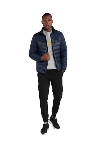 BOSS Men's Oden Outerwear-Jacket, Dark Blue404, 46 von BOSS