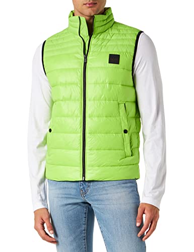 BOSS Men's Odeno Outerwear-Waistcoat, Bright Green329, 58 von BOSS