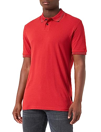 BOSS Men's Perete Polo, Bright Red624, S von BOSS