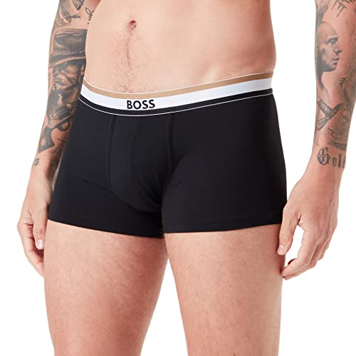 BOSS Men's Pique Trunk, Black1, L von BOSS