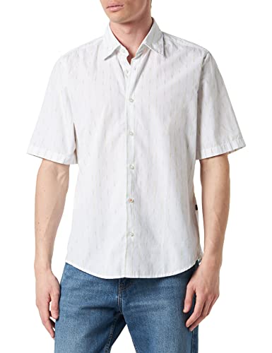 BOSS Men's Rash_2 Shirt, Natural102, L von BOSS