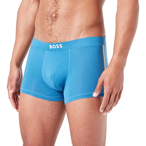 BOSS Men's Relax Trunk, Medium Blue420, XL von BOSS