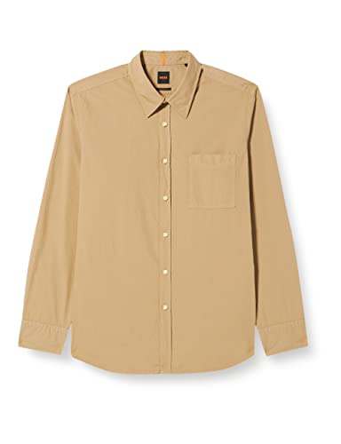 BOSS Men's Relegant_6 Shirt, Medium Beige263, XXL von BOSS