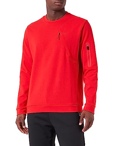 BOSS Men's Salbiq Sweatshirt, Medium Red610, L von BOSS