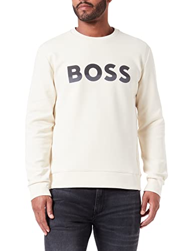 BOSS Men's Salbo 1 Jersey, Open White, XL von BOSS