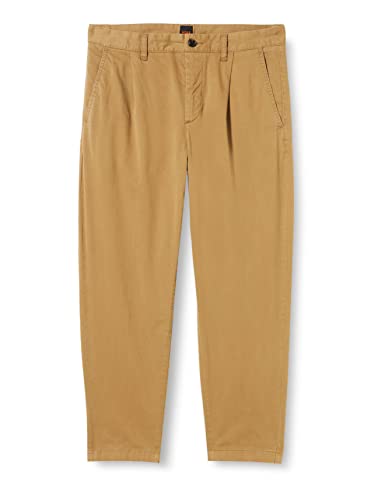 BOSS Men's Schino-Shyne Trousers, Medium Beige261, 31W / 32L von BOSS