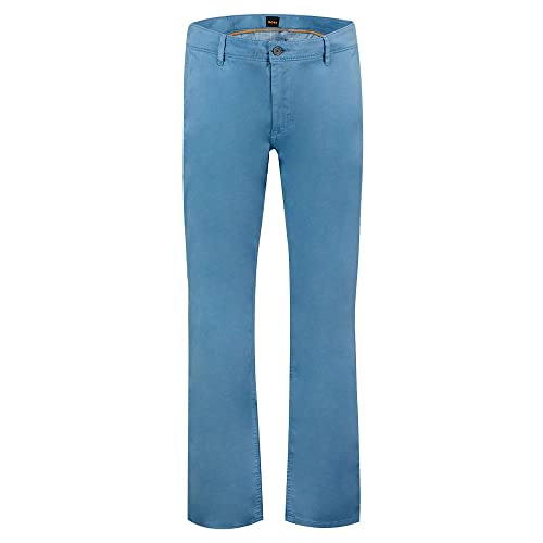 BOSS Men's Schino-Slim D Trousers, Light/Pastel Blue459, 32W / 34L von BOSS