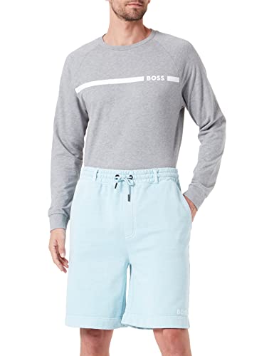 BOSS Men's SeNeon Jersey-Trousers, Open Blue461, XL von BOSS