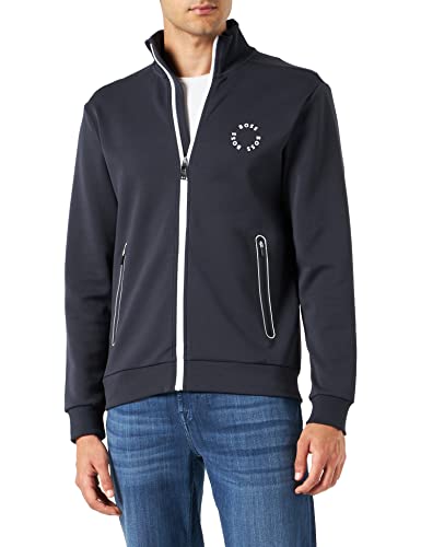 BOSS Men's Skaz 2 Sweatshirt, Dark Blue402, XS von BOSS