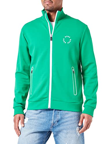 BOSS Men's Skaz 2 Sweatshirt, Open Green342, XL von BOSS