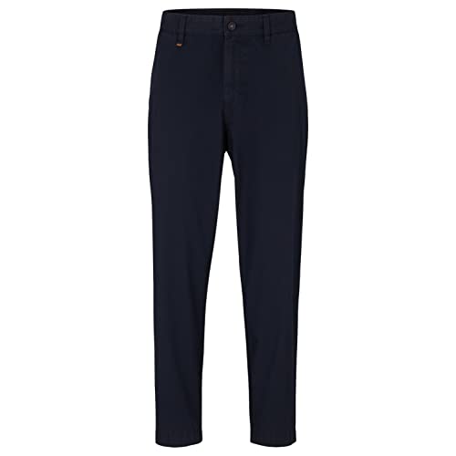 BOSS Men's Statum Trousers Flat Packed, Dark Blue404, 52 von BOSS