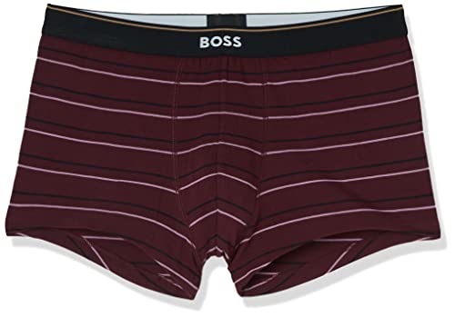 BOSS Men's Stripe Trunk, Dark Purple506, XXL von BOSS