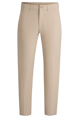 BOSS Men's T_Commuter-Reg Trousers Flat Packed, Medium Beige269, 52 von BOSS