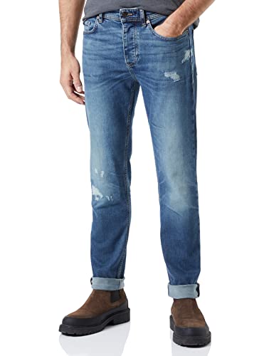 BOSS Men's Taber BC-C Jeans, Medium Blue420, 35W / 36L von BOSS