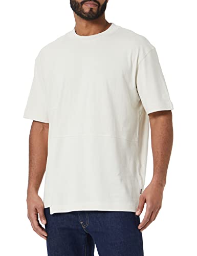 BOSS Men's TePatch Jersey, Open White131, XL von BOSS
