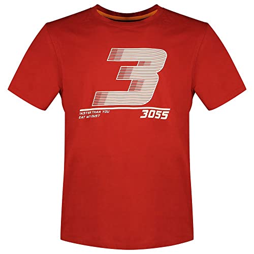 BOSS Men's Tee3055 T-Shirt, Bright Red624, L von BOSS