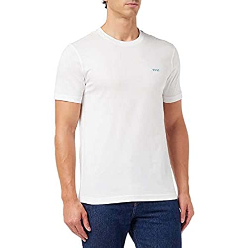 BOSS Men's Teetrury 1 Shirt, Natural, M von BOSS