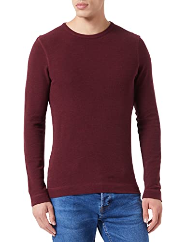 BOSS Men's Tempest Shirt, Dark Red, XL von BOSS