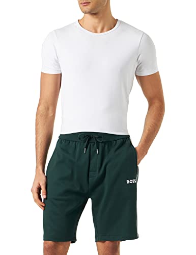 BOSS Men's Tracksuit Loungewear_Short, Open Green343, XL von BOSS