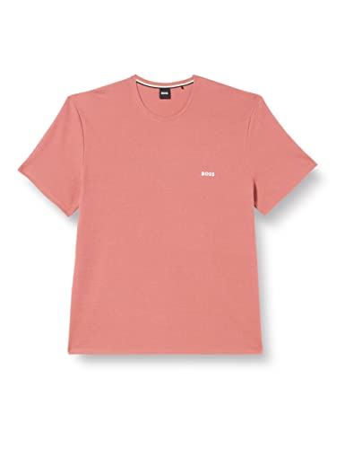BOSS Men's Waffle Pyjama_T_Shirt, Open Pink692, M von BOSS