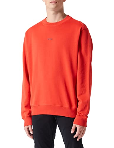 BOSS Men's Wefade Sweatshirt, Bright Red624, L von BOSS