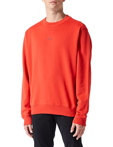 BOSS Men's Wefade Sweatshirt, Bright Red624, XL von BOSS