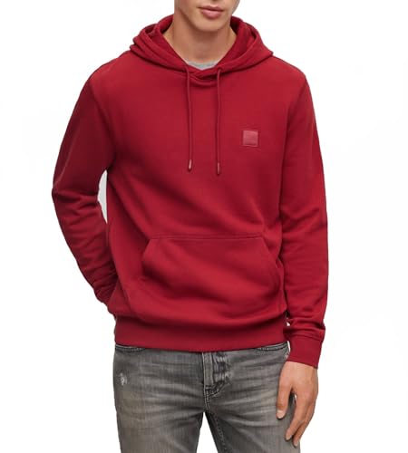 BOSS Men's Wetalk Sweatshirt, Bright Red624, S von BOSS