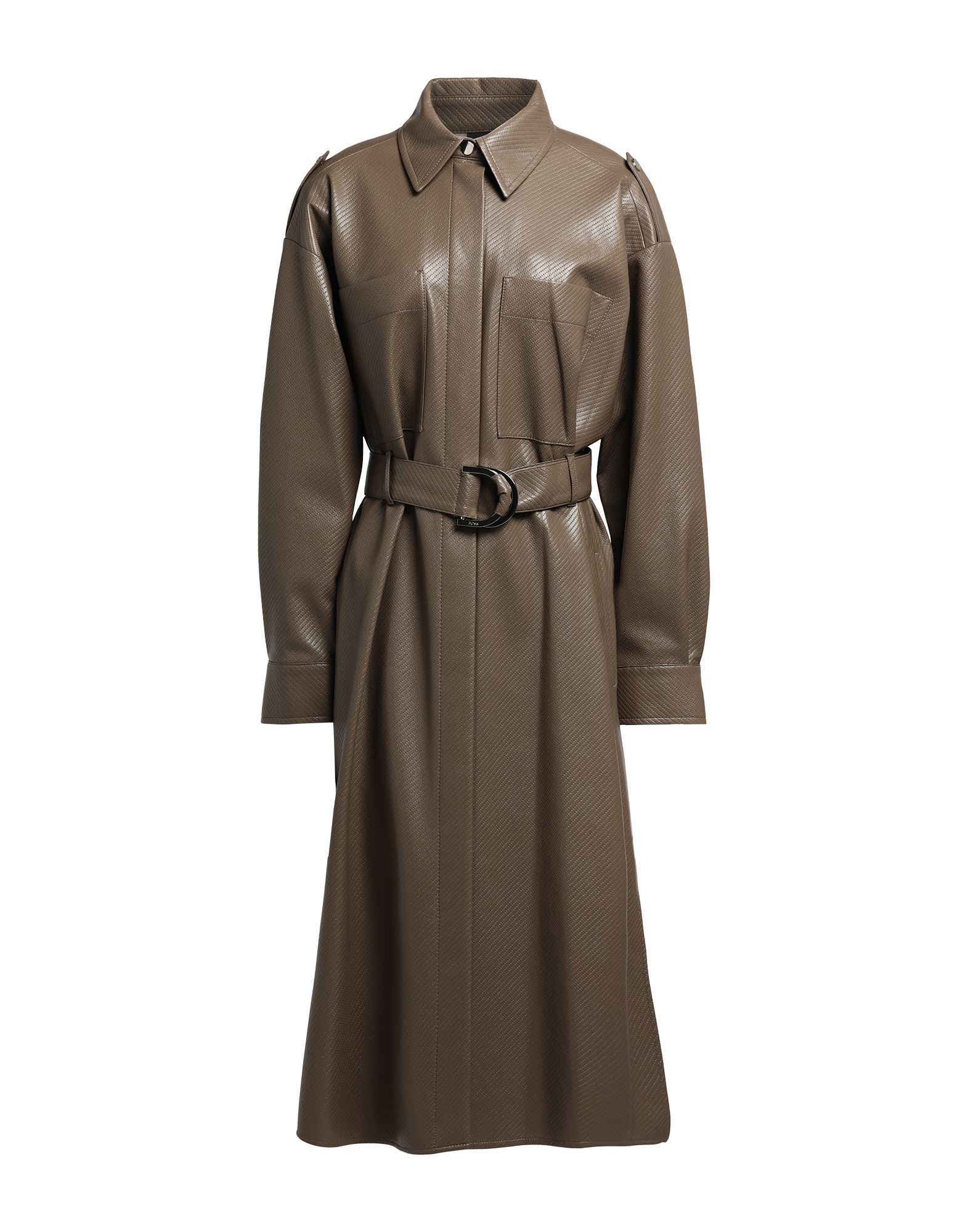 BOSS Midi-kleid Damen Khaki von BOSS