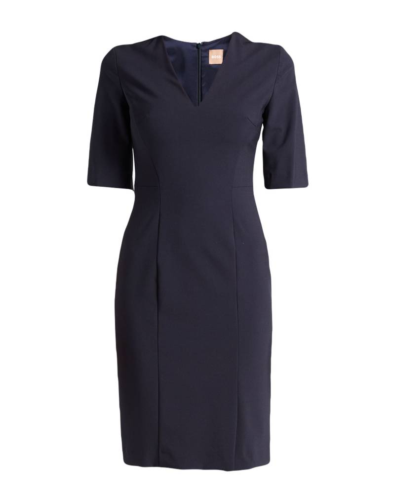 BOSS Midi-kleid Damen Marineblau von BOSS