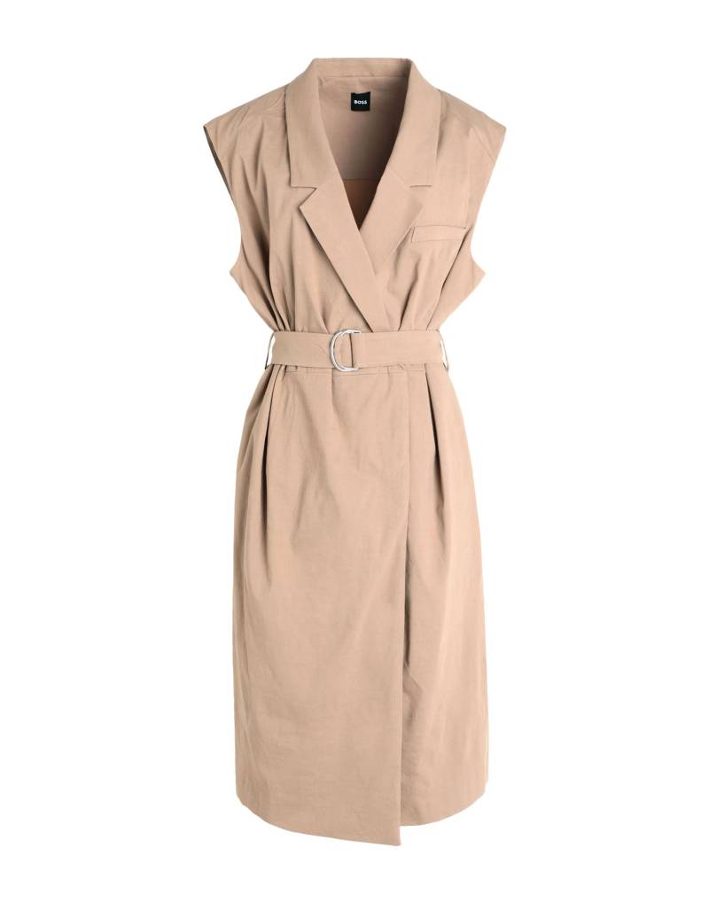 BOSS Midi-kleid Damen Sand von BOSS