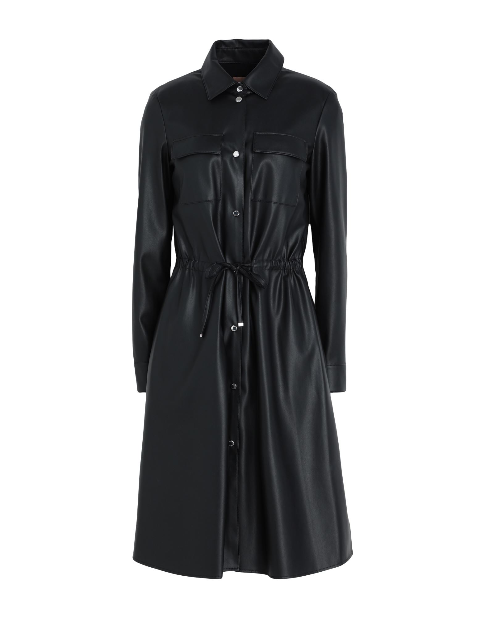 BOSS Midi-kleid Damen Schwarz von BOSS