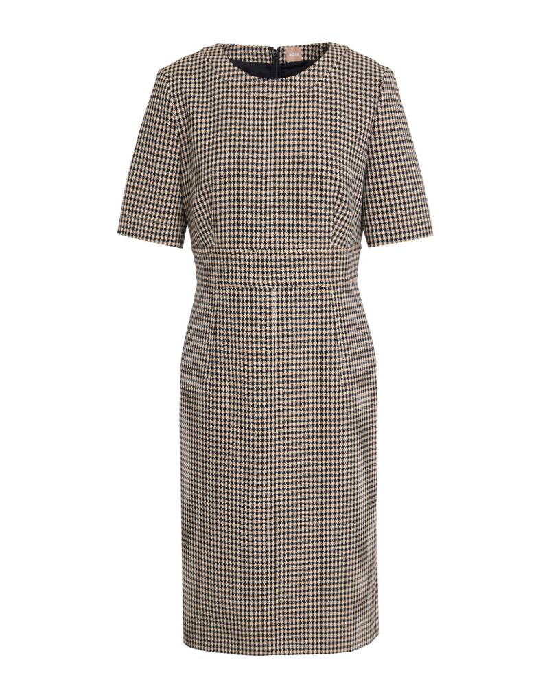 BOSS Midi-kleid Damen Schwarz von BOSS