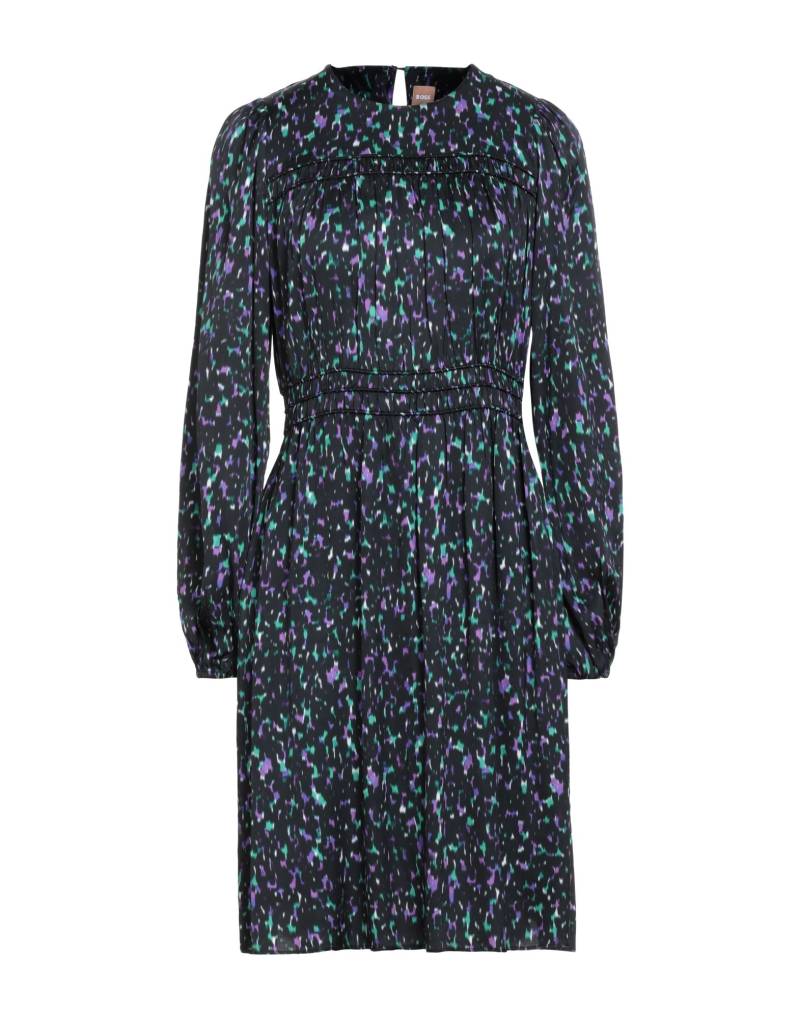 BOSS Midi-kleid Damen Schwarz von BOSS