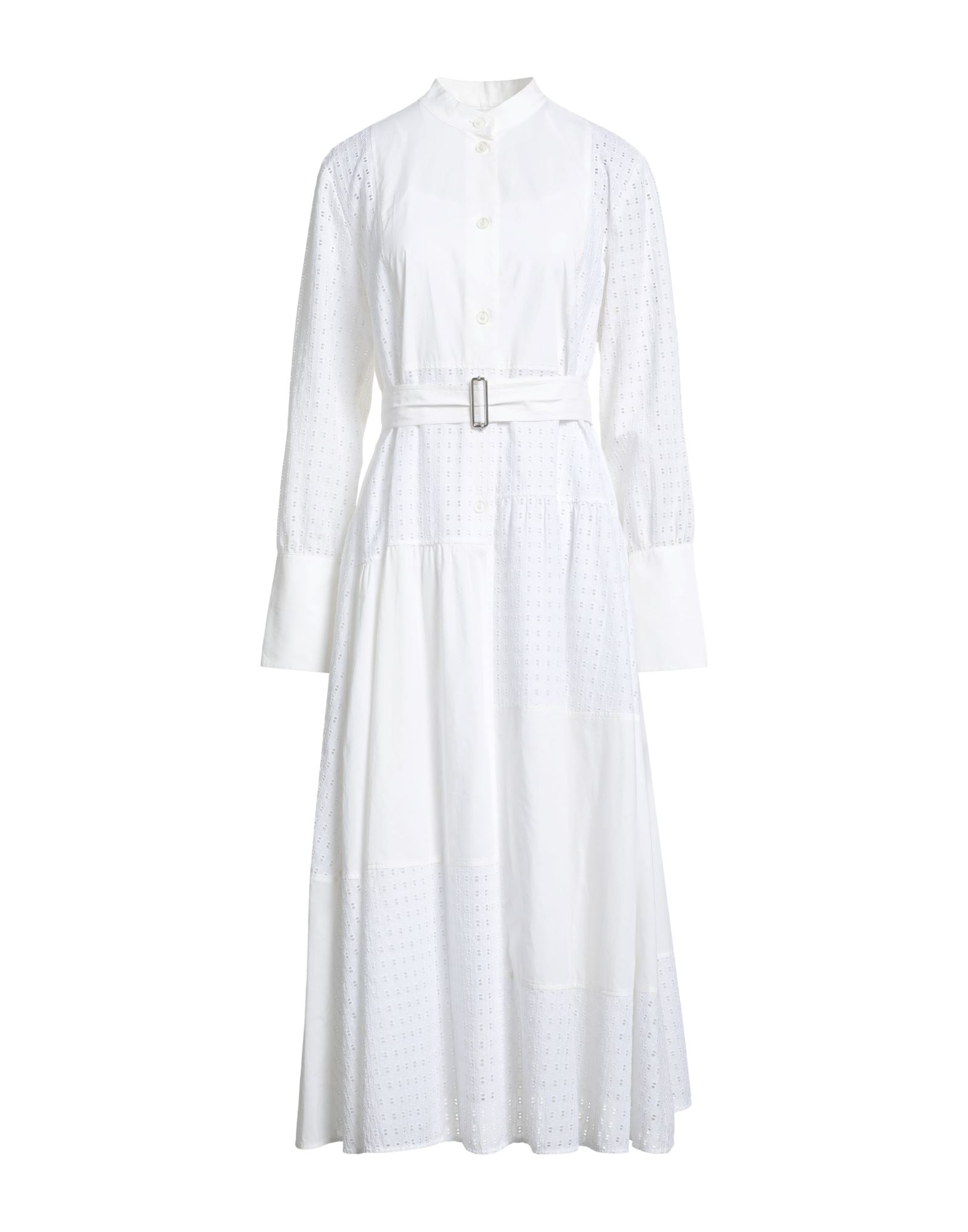 BOSS Midi-kleid Damen Weiß BOSS Midi-kleid Damen Weiß von BOSS
