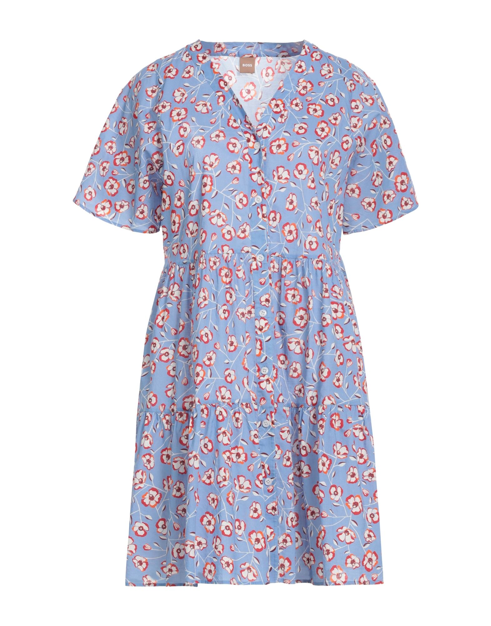 BOSS Mini-kleid Damen Blau BOSS Mini-kleid Damen Blau von BOSS