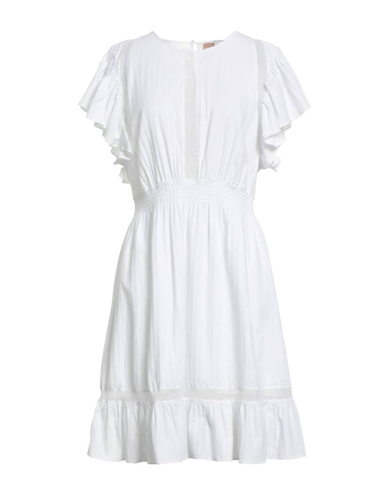 BOSS Mini-kleid Damen Weiß von BOSS