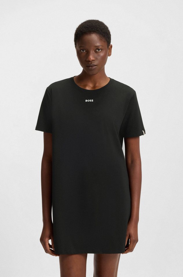 BOSS Nachthemd weiches Baumwoll Nachtkleid von BOSS