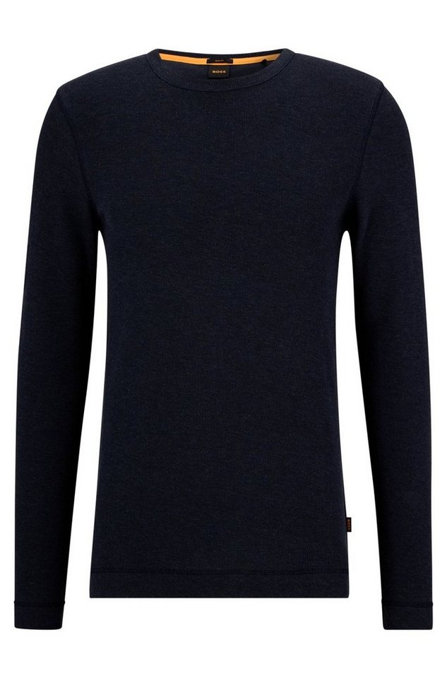 BOSS ORANGE Longsleeve Slim-Fit Longsleeve - Regular Fit von BOSS