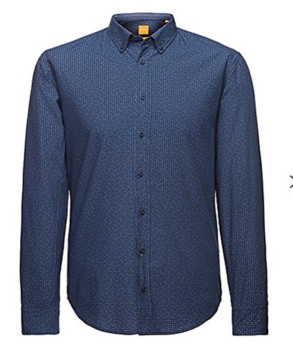BOSS ORANGE Shirt EDIPOE Farbe BLAU 420 (M) von BOSS