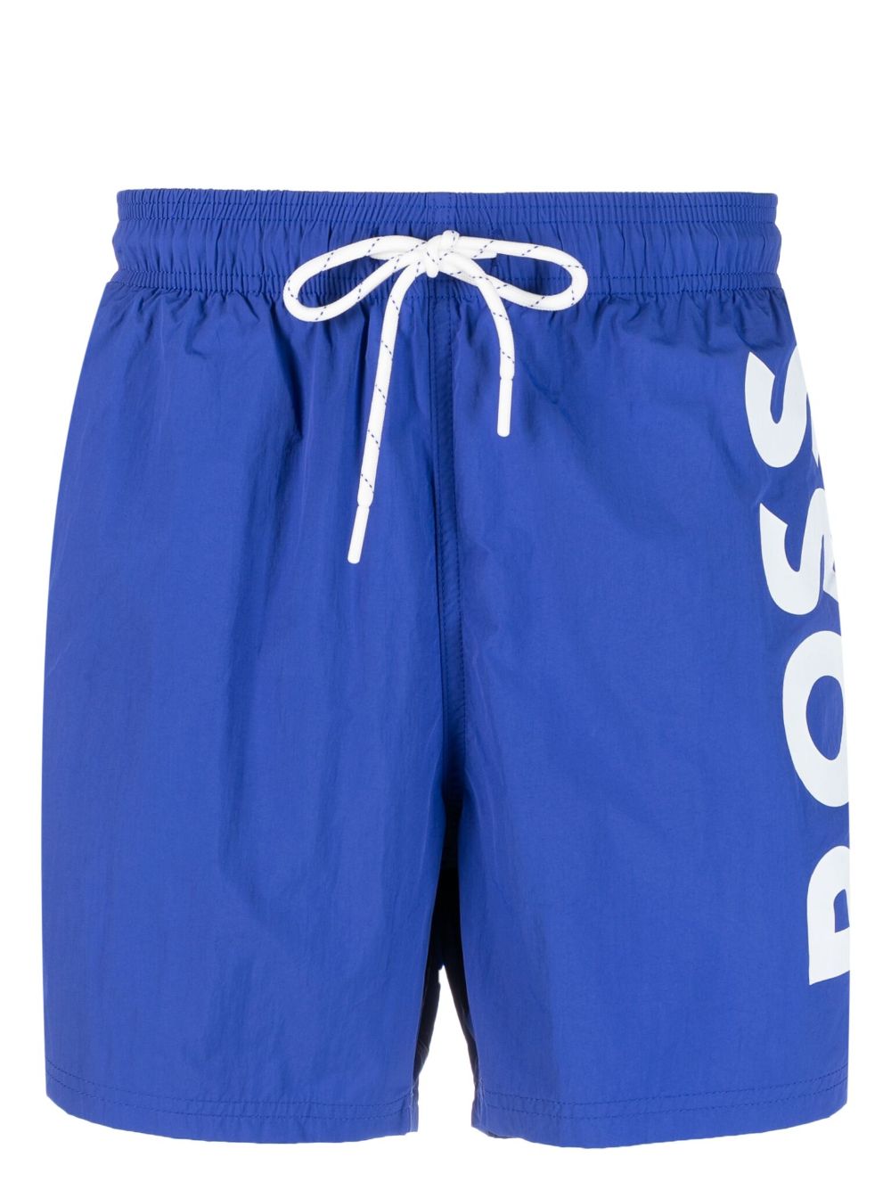 BOSS Octopus Badeshorts mit Logo-Print - Blau von BOSS