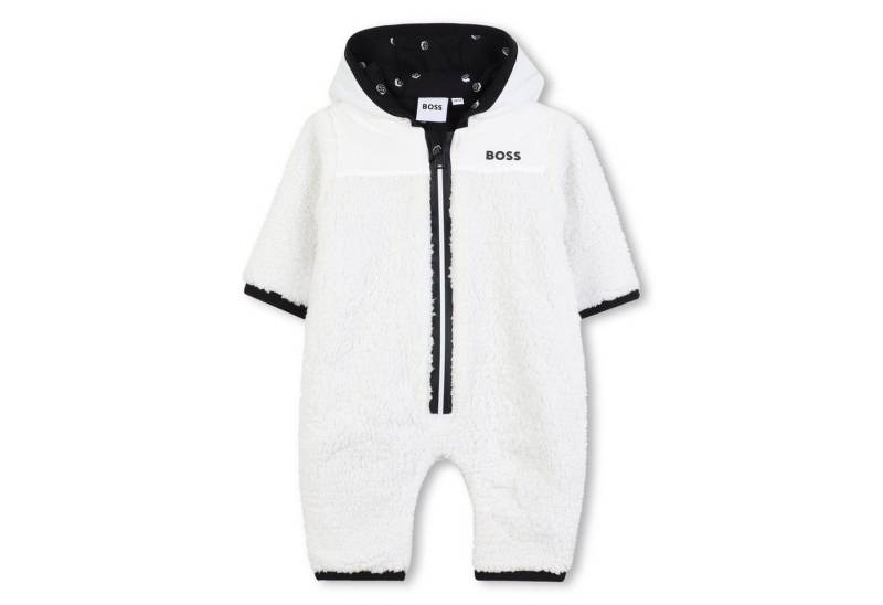 BOSS Overall BOSS Baby Winter-Overall im Materialmix-gebrochenes Weiß von BOSS