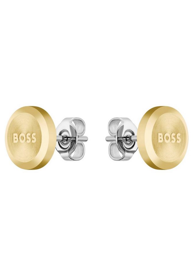 BOSS Paar Ohrstecker Schmuck Edelstahl Ohrschmuck Ohrringe YANN von BOSS