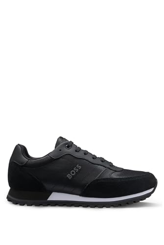 BOSS Men Parkour-L_Runn_ny_N Sneaker Black 49 EU BOSS Men Parkour-L_Runn_ny_N Sneaker Black 49 EU von BOSS