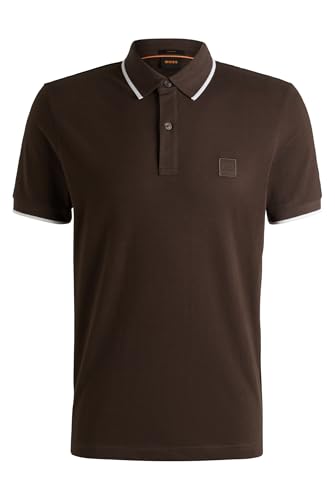 BOSS Passertip 10256683 01 Shirt Open Brown248 M von BOSS
