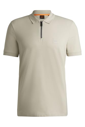 BOSS Passerzip 10256683 01 Shirt Light Beige271 M von BOSS